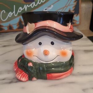 Festive Snowman Candle Melt Holder
